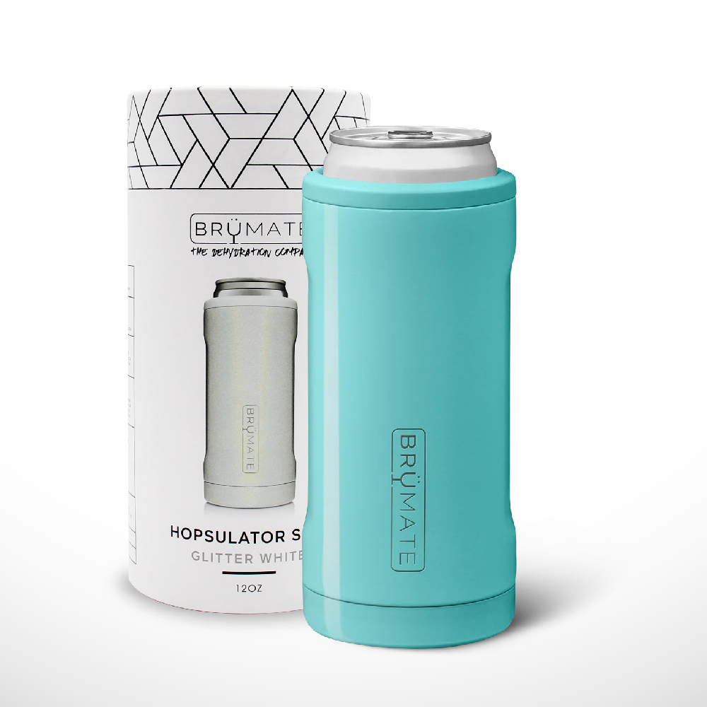 BrüMate  Slim 12oz 飲料鋁罐 保溫保冰杯 | 湖水綠