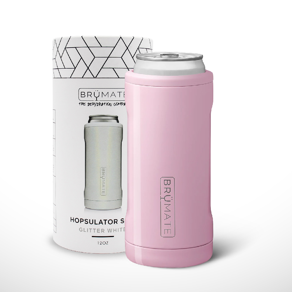 BrüMate  Slim 12oz 飲料鋁罐 保溫保冰杯 | 腮紅粉