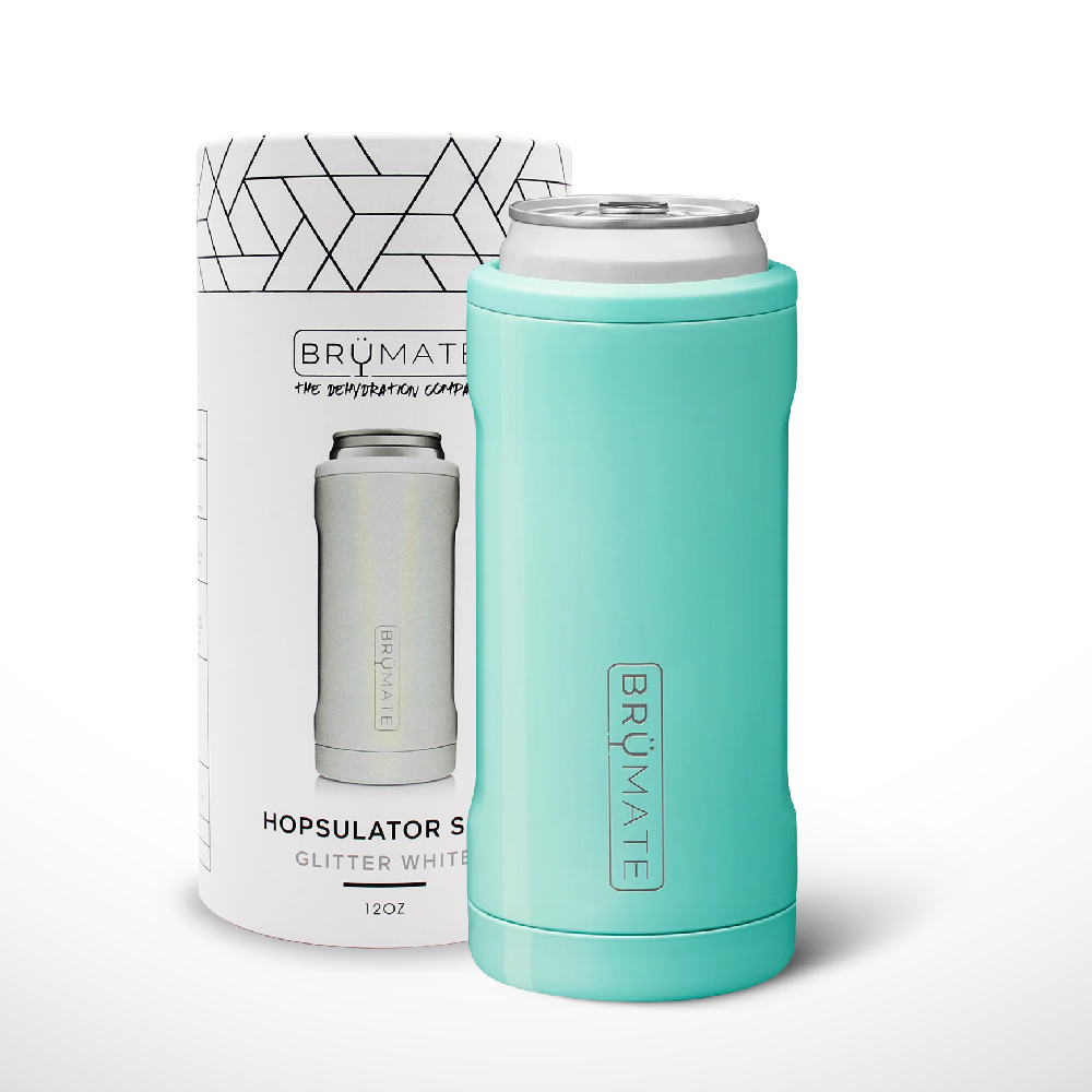 BrüMate  Slim 12oz 飲料鋁罐 保溫保冰杯 | 薄荷綠