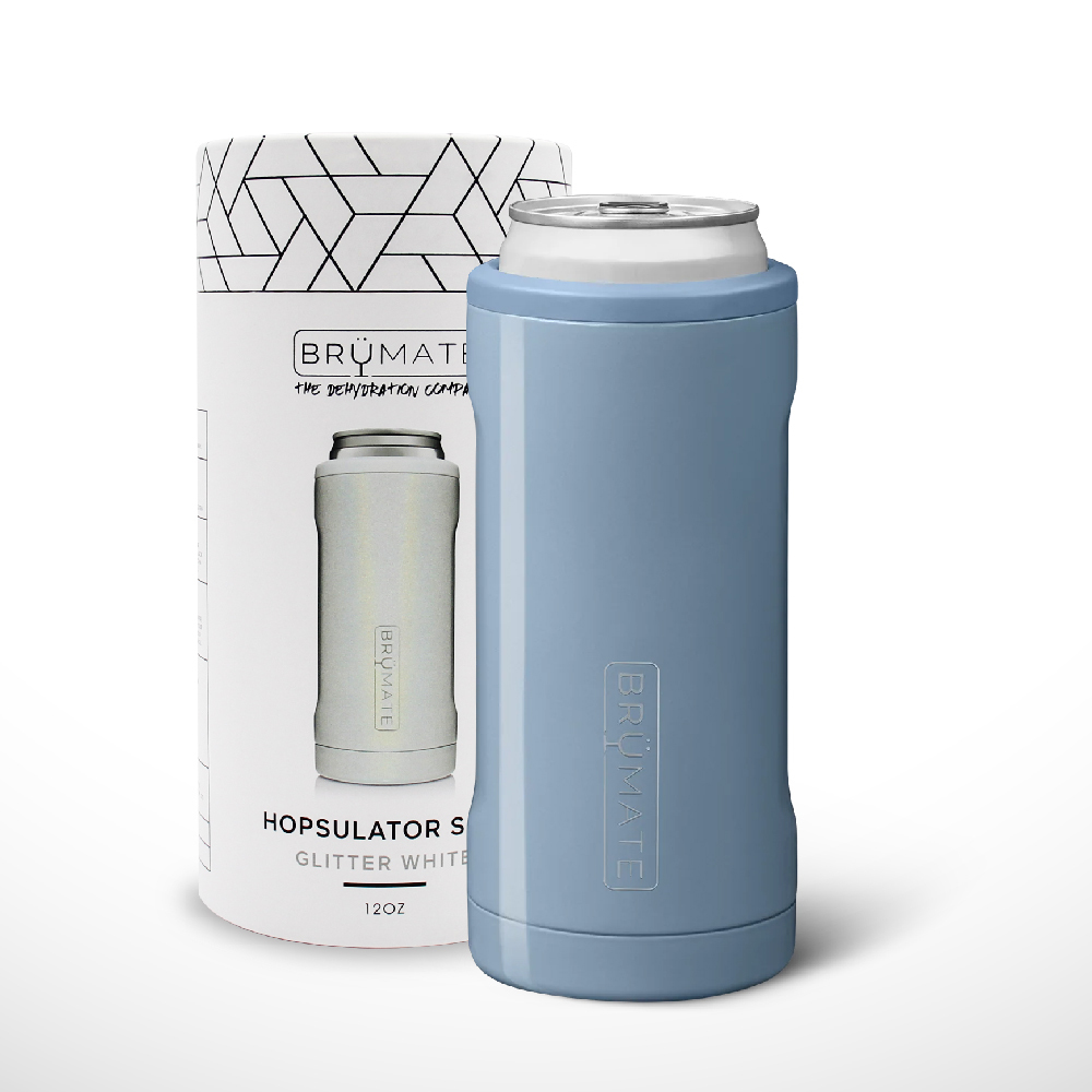 BrüMate  Slim 12oz 飲料鋁罐 保溫保冰杯 | 丹寧藍