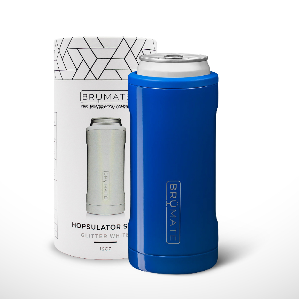 BrüMate  Slim 12oz 飲料鋁罐 保溫保冰杯 | 寶 藍