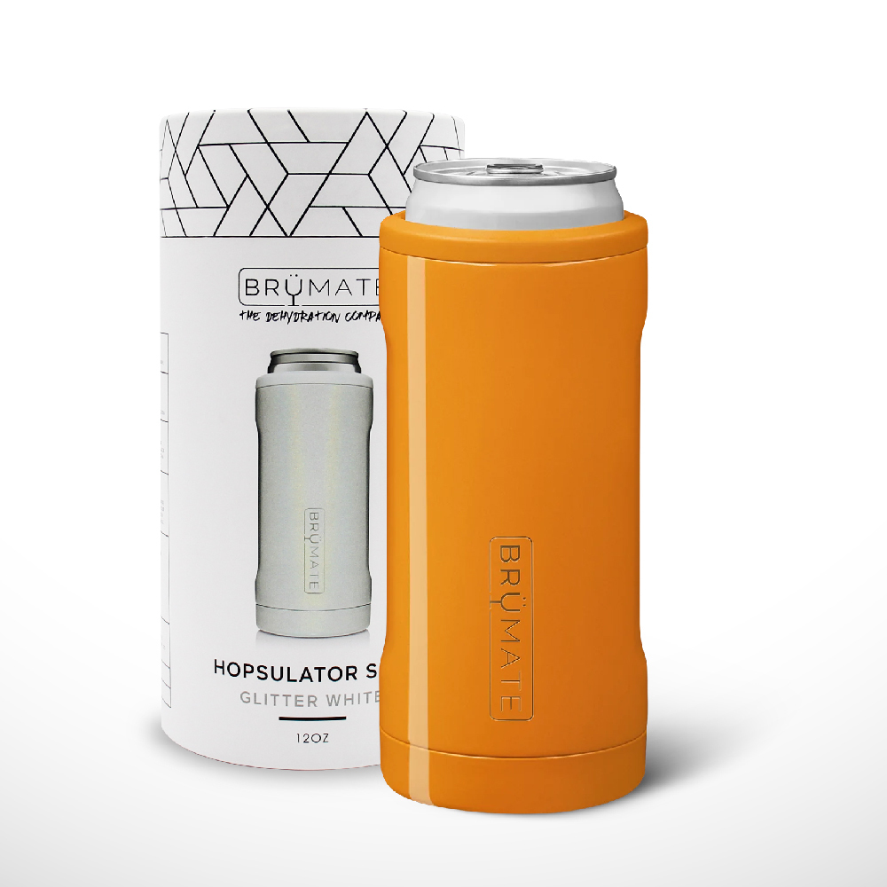 BrüMate  Slim 12oz 飲料鋁罐 保溫保冰杯 | 獵人橙