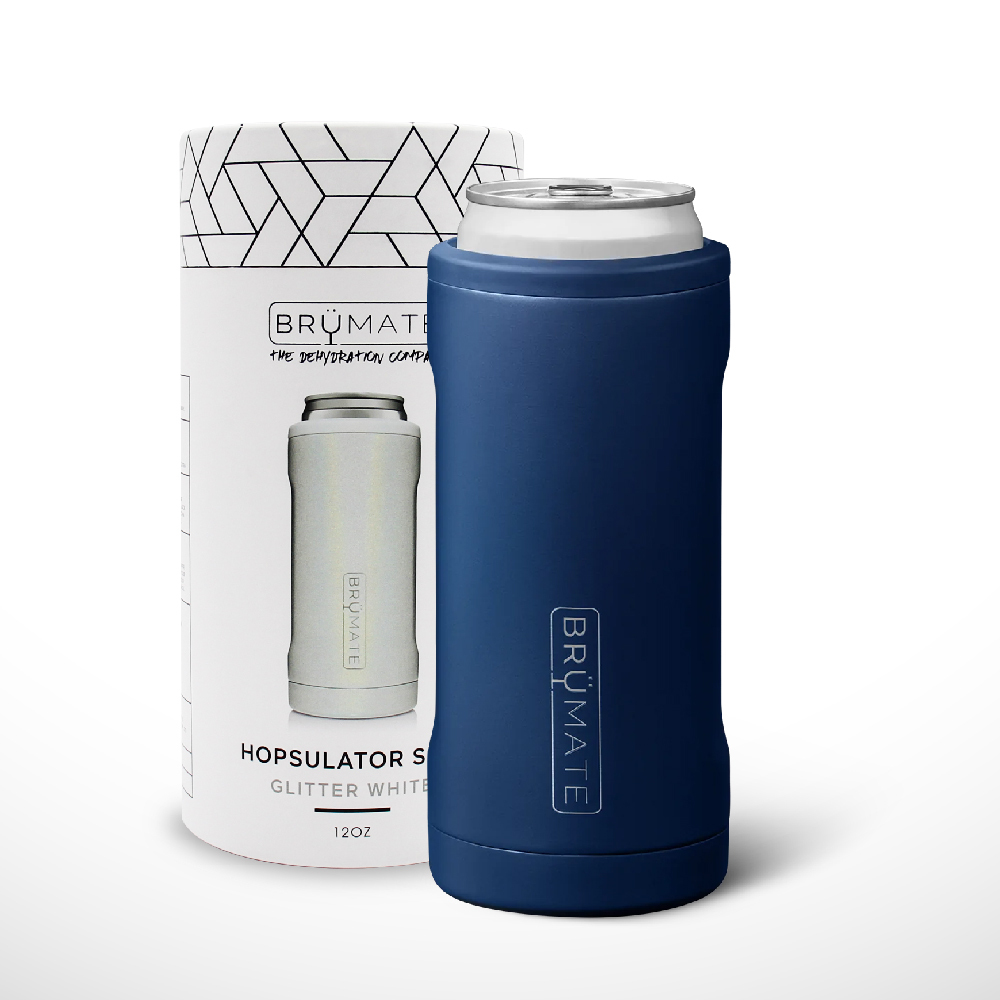 BrüMate  Slim 12oz 飲料鋁罐 保溫保冰杯 | 啞光藍