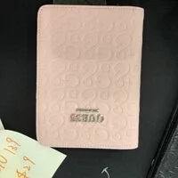 [S] GUESS EMBOSSED G PASSPORT CASE,BLUSH, 885503049042 (SGU202)