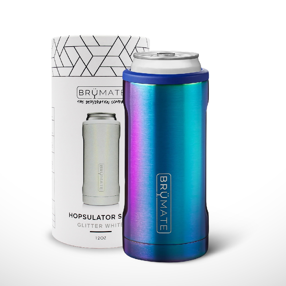 BrüMate  Slim 12oz 飲料鋁罐 保溫保冰杯 | 鈦空紫靓