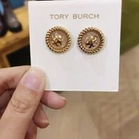 [S] TORY BURCH ROPE LOGO RESIN WARRINGS,TORY, 139831-687 (STB191)