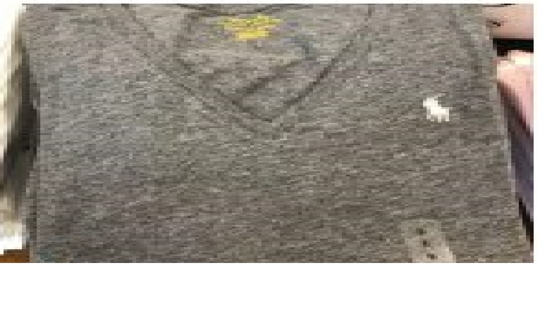 [S] PRL SMALL LOGO V-NECK SHORT SLEEVE T-SHIRT,GREY HEATHER, 211682523025-GREY [FINAL SALE] (SRL45)