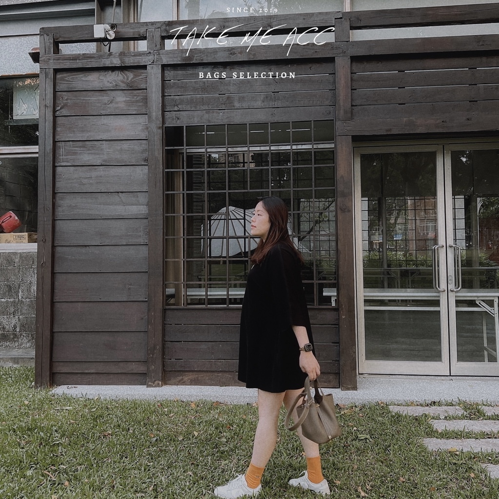 闆娘訂製款｜可以背的牛皮菜籃包