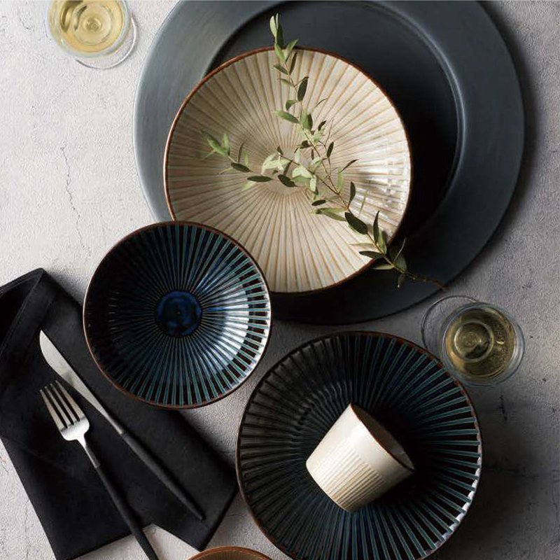 Fusha Mino-yaki Ceramic Bowl Gift Set