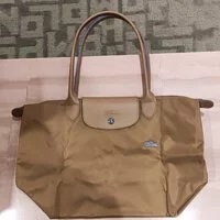 [S] LONGCHAMP LE PLIAGE L2605619P41 CLUB SMALL LONG HANDLE BAG,OLIVE/BLUE, 3597921925545 (SLC90)
