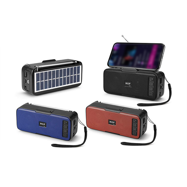 Japan AKI New Outdoor Solar Portable Card Bluetooth Speaker Portable Radio Subwoofer High Volume Audio A0001