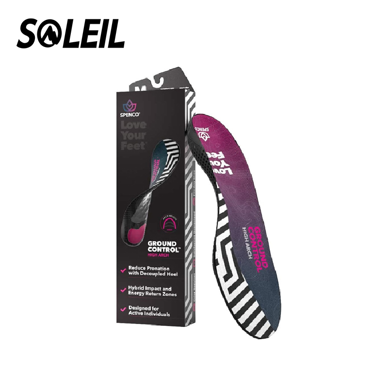 美國 Spenco 一般足弓減壓鞋墊 GROUND CONTROL MEDIUM 48PSP21779