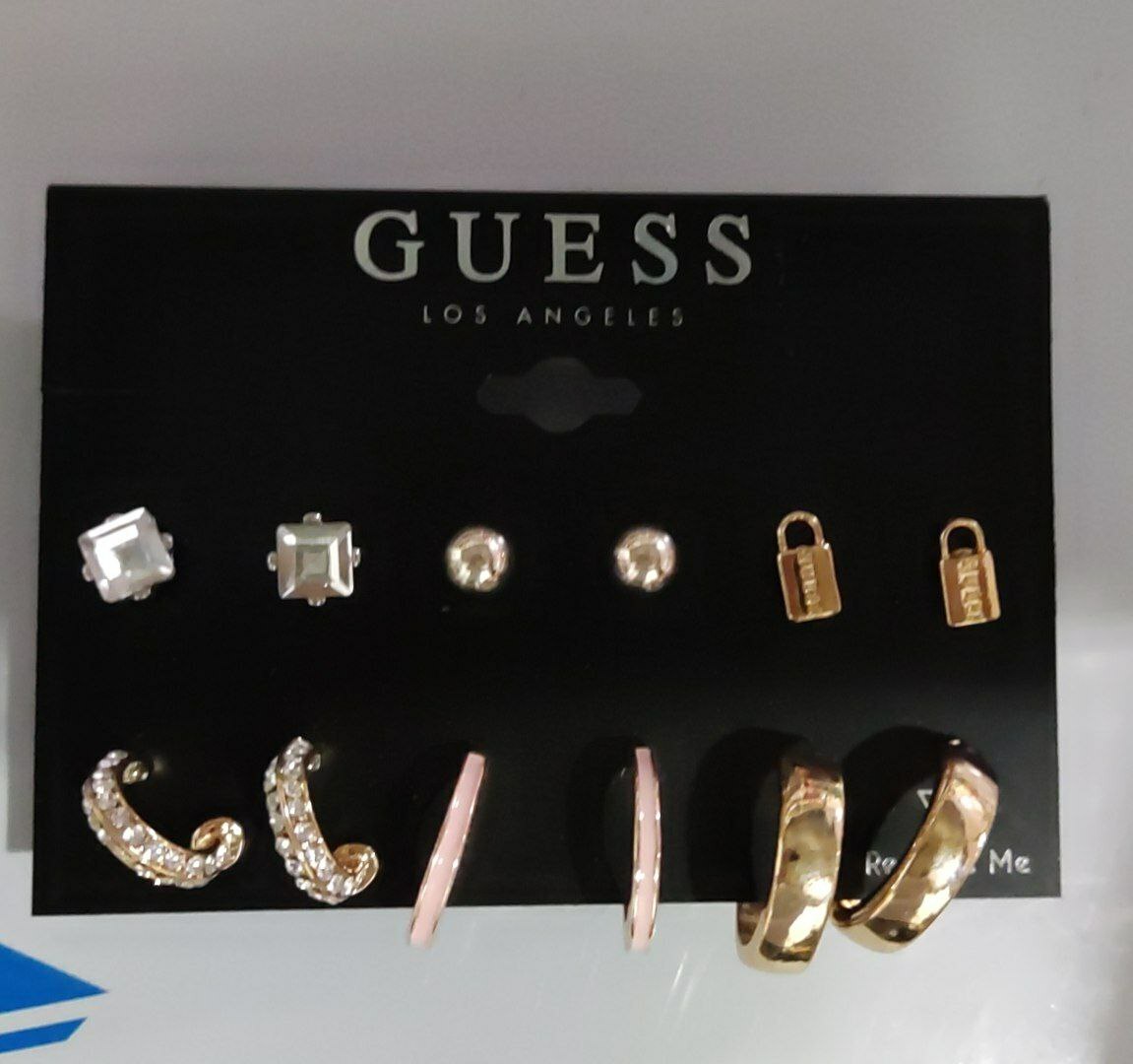 [S] GUESS EARRINGS SET, 748838802501 (SGU211)