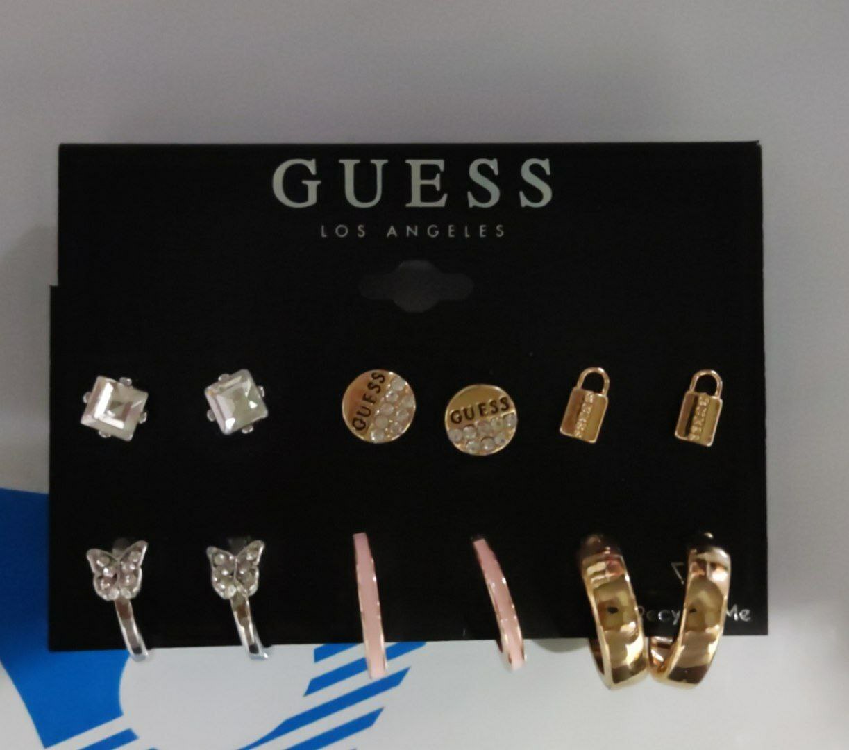 [S] GUESS EARRINGS SET, 748838802501 (SGU212)