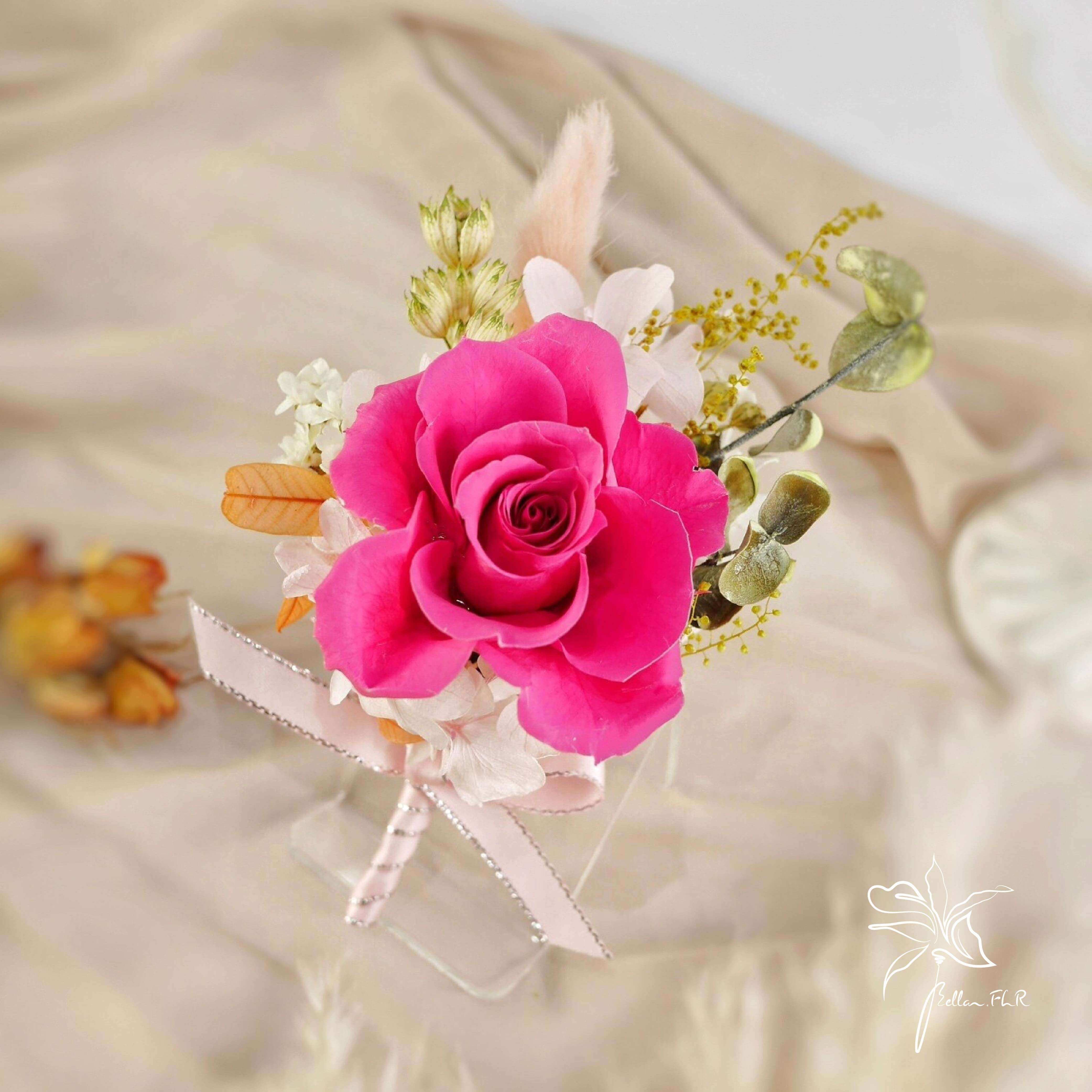 【戀愛信號】永生玫瑰胸花