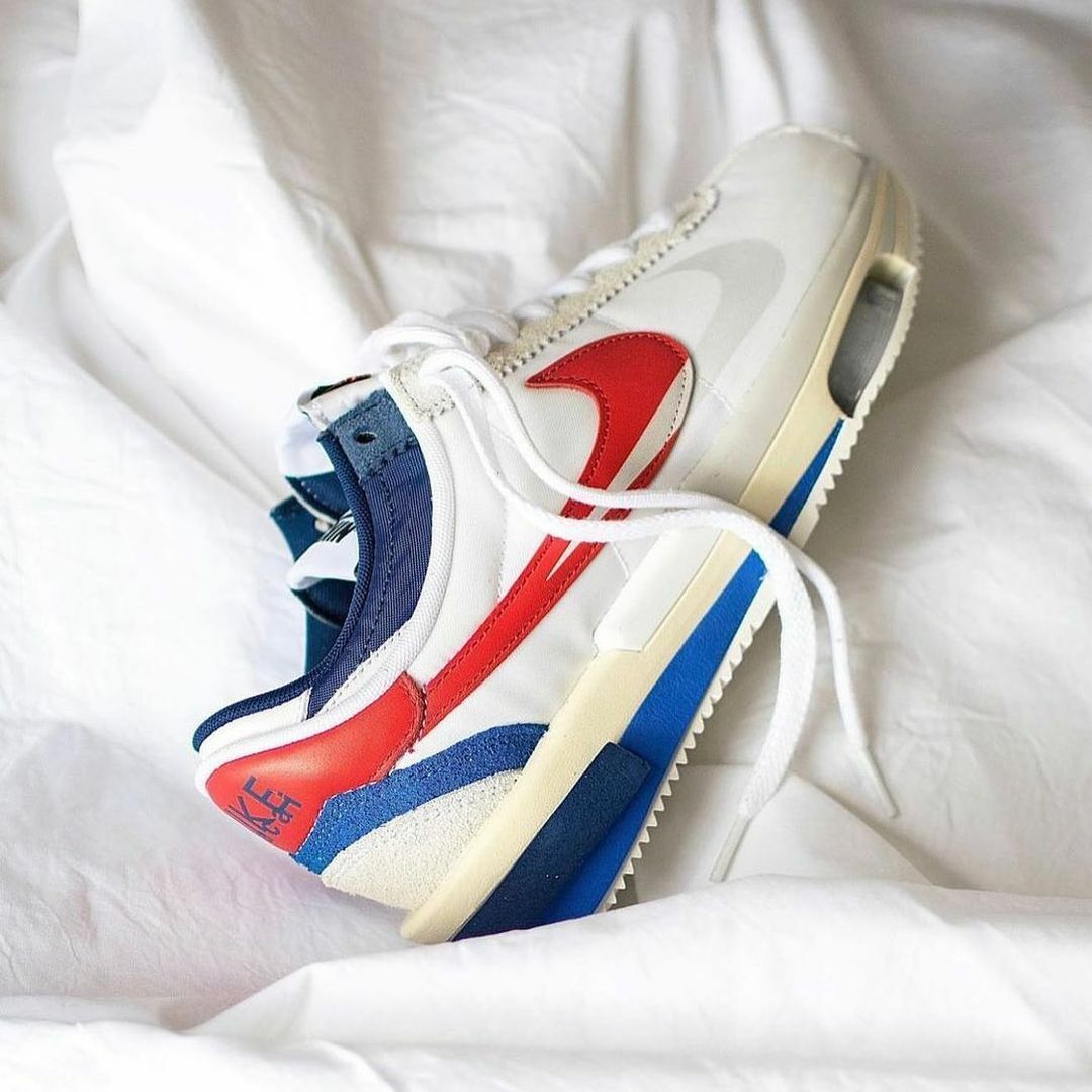 Sacai x Nike Cortez 4.0 OG 阿甘 經典紅藍 DQ0581-100 / 預購