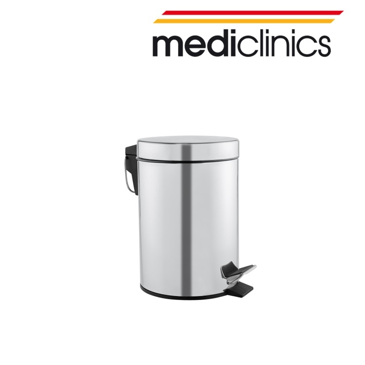 Mediclinics PP1305CS 5L Pedal bin