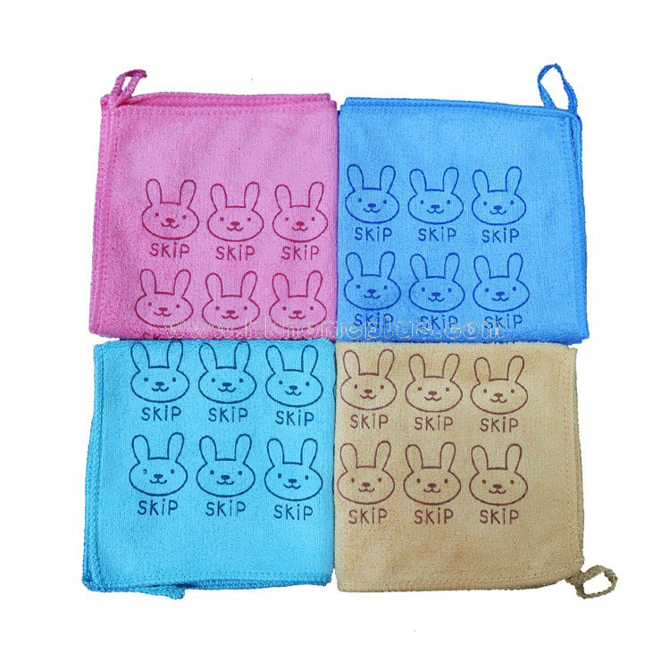 兔子珊瑚絨毛巾 4590302