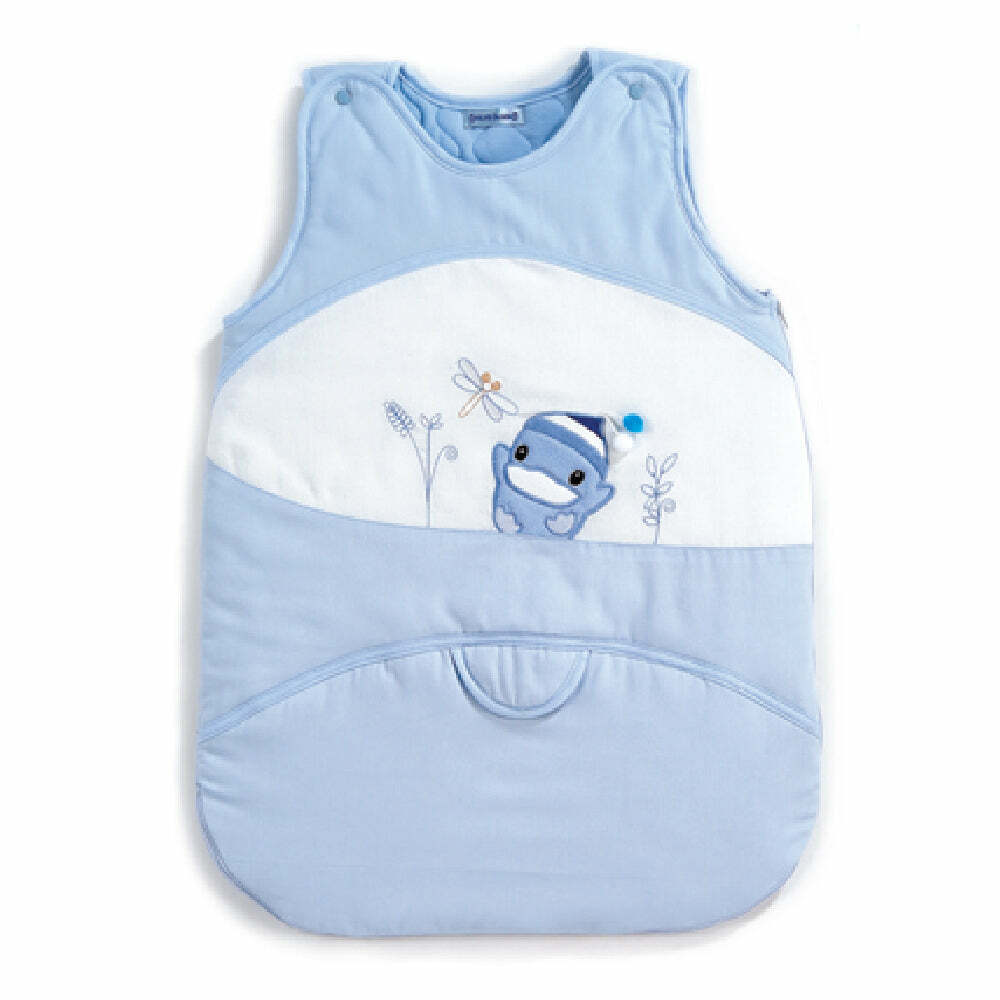 KUKU 多功能睡袍-藍色