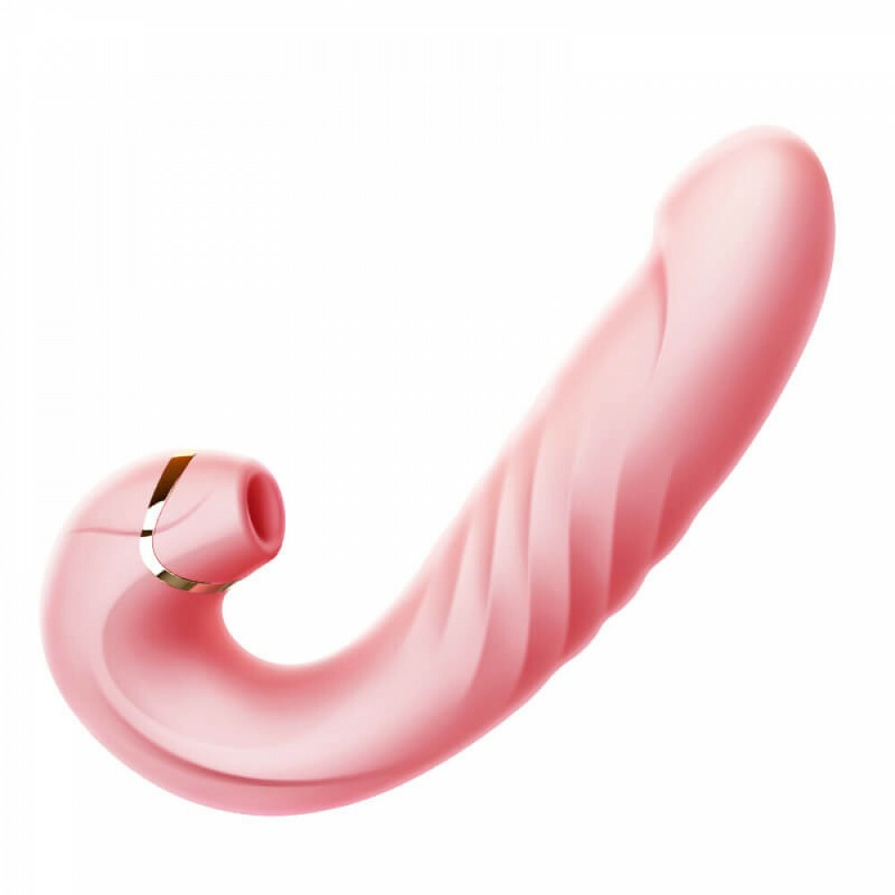 Erocome Draco Adjustable Dual-Headed Massager Pink