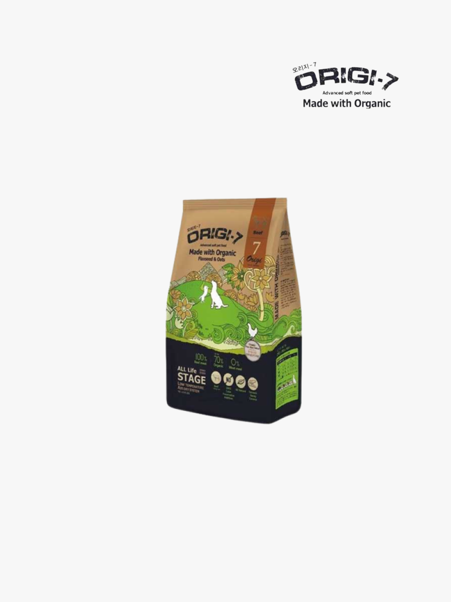 【Origi-7 歐吉】頂級有機軟飼料｜放牧牛｜內有獨立小包裝