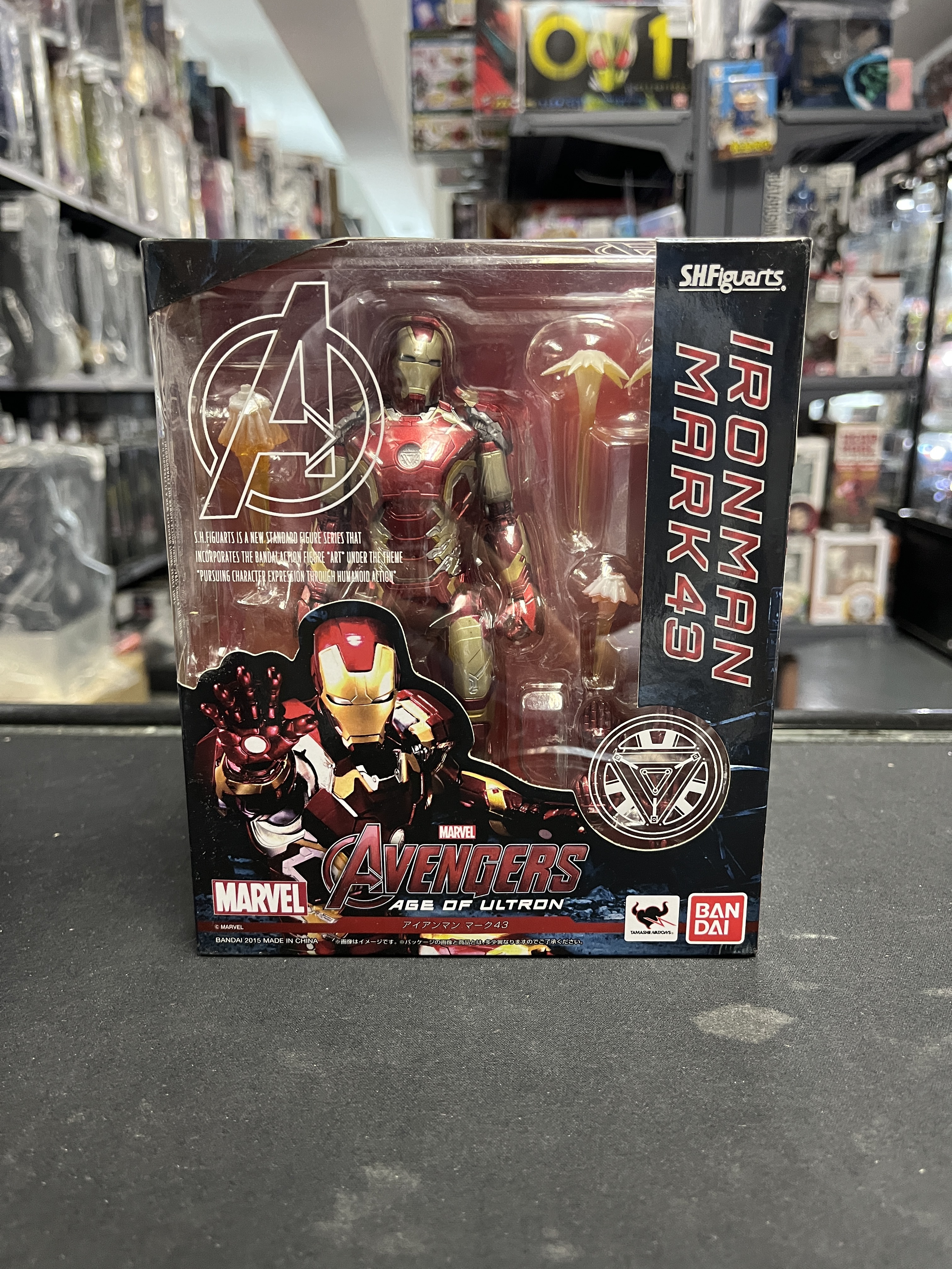 寄賣 其它-SHF Marvel Iron Man Mark 43 Avengers Age of Ultron
