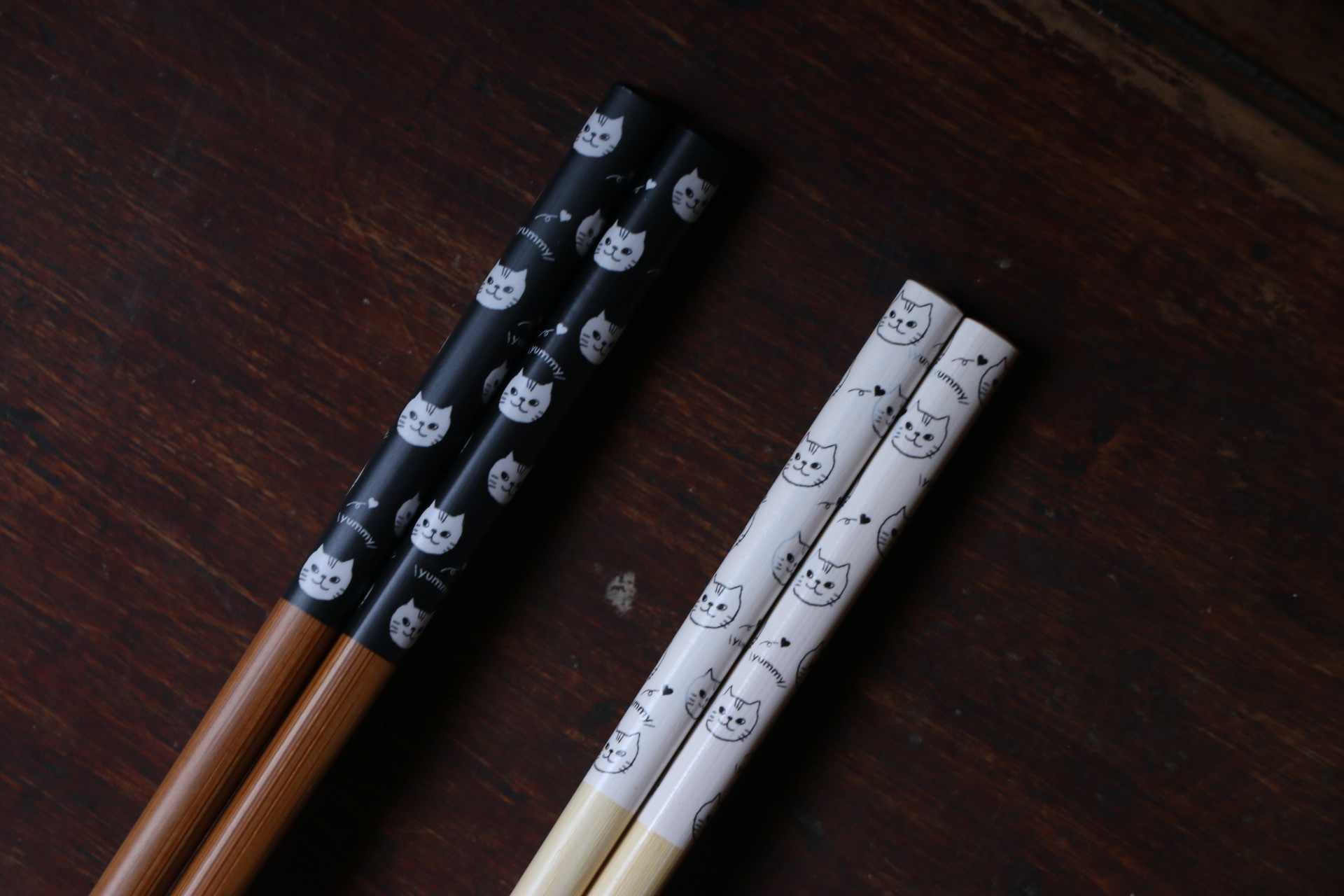 貓咪竹筷 22.5cm