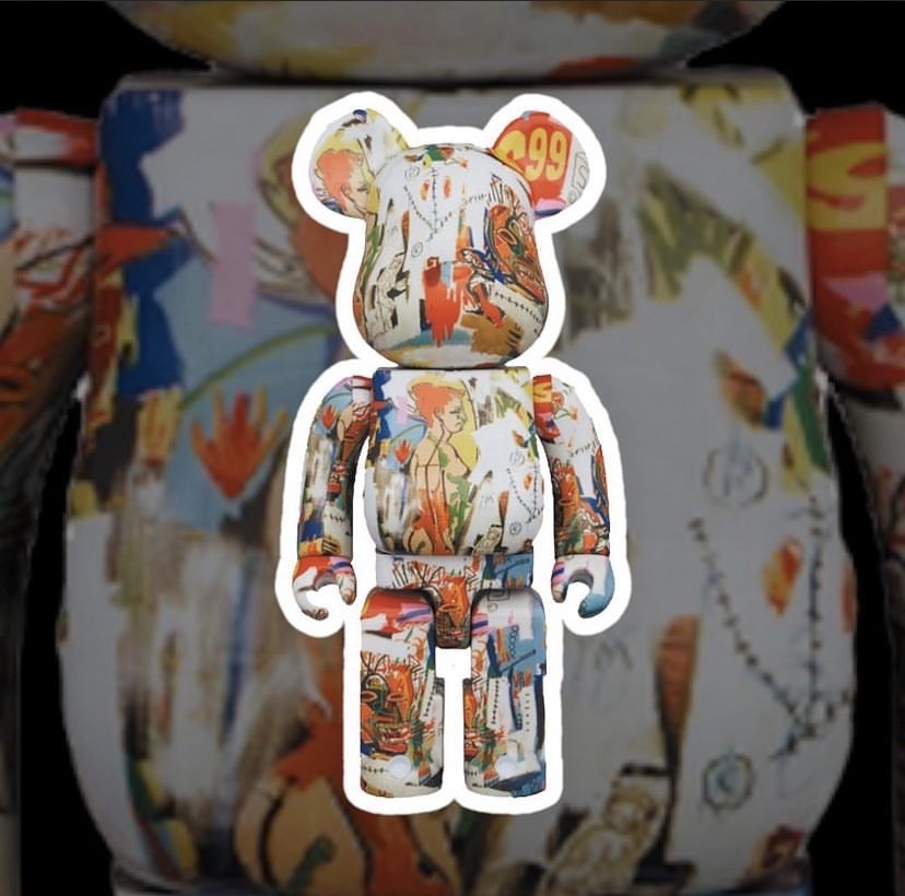 BE@RBRICK X Andy Warhol × Jean-Michel Basquiat #4 400%