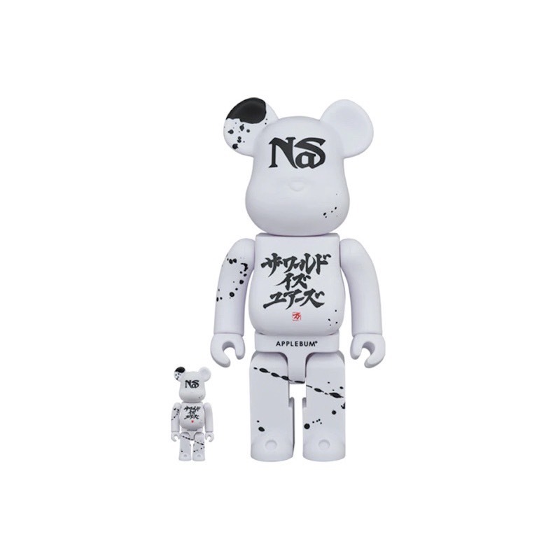 BE@RBRICK NAS X APPLEBUM 聯名款   400+100%