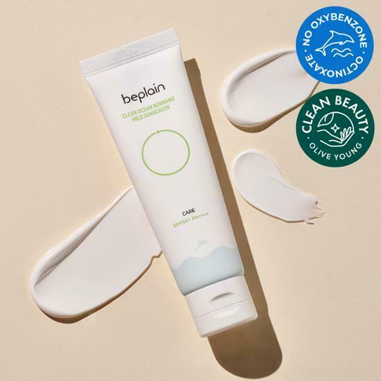 BE PLAIN Clean Ocean Nonnano Mild Sunscreen SPF50+ PA++++ 50ml