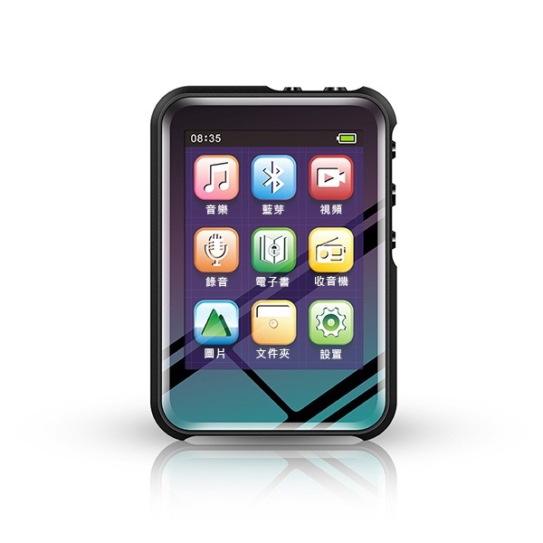 Japan JTSK M16 high-definition large screen noise reduction bluetooth MP3 music player; long battery life mp4 walkman 8G (P3415)