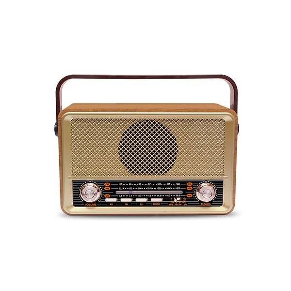 Japan JTSK Multifunctional BT Nostalgic Classic Retro FM/AM Radio (P3345)