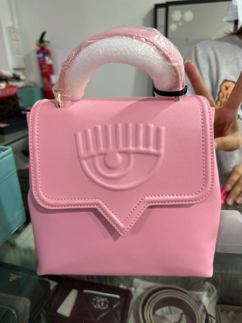 [S] CHIARA FERRAGNI ZS517439 SMOOTH CALF PU,PINK, 8052672319128 (SCF114)