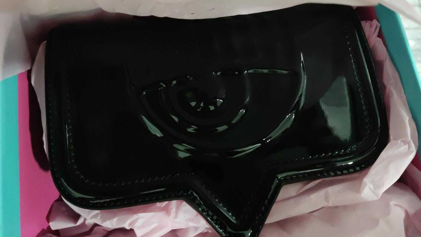 [S] CHIARA FERRAGNI ZS519899 EYELIKE BAGS MIRROR PU,BLACK, 8052672296924 (SCF137)