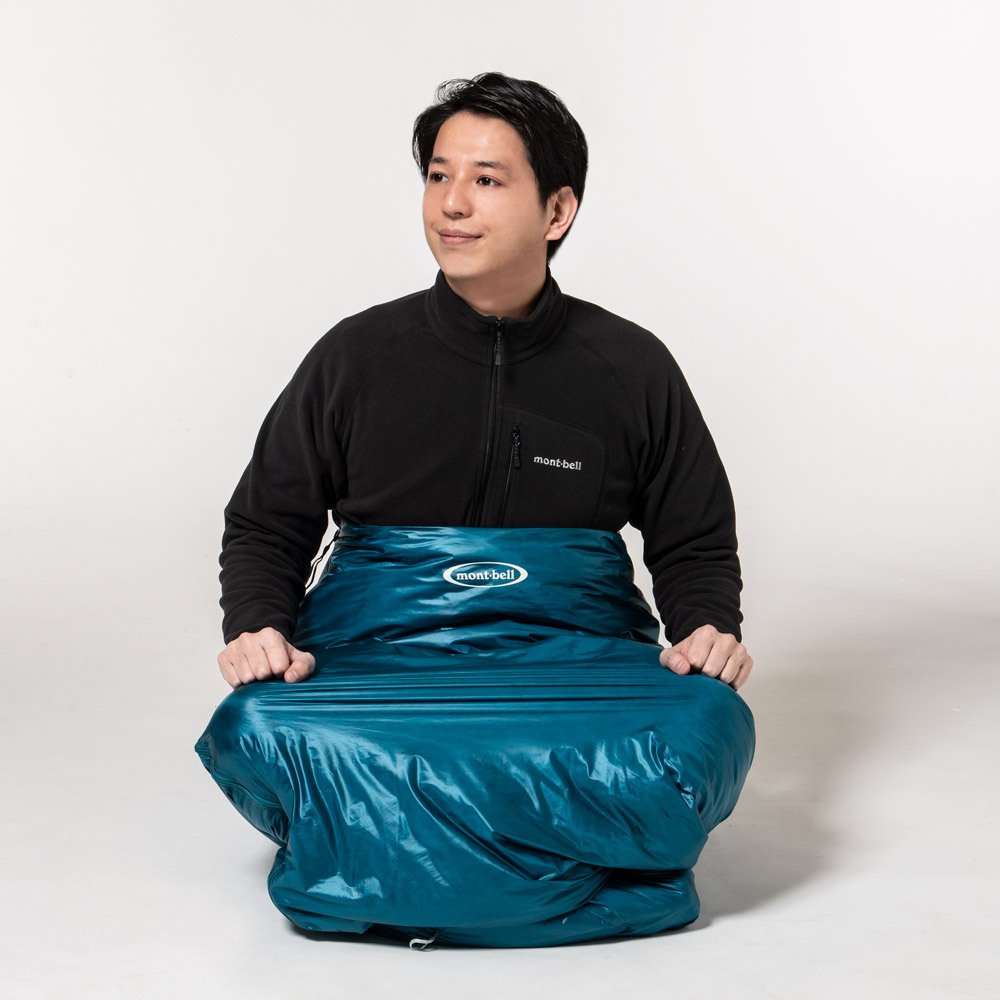 mont-bell Down Hugger 800 #5寝袋未使用品！ Montbell Seamless Down Hugger 800 #5 羽絨睡袋