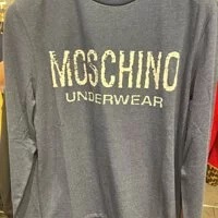 [S] MOSCHINO UNDERWEAR SWEATSHIRT,NAVY, 1T1808-8132-1290 (SM274)