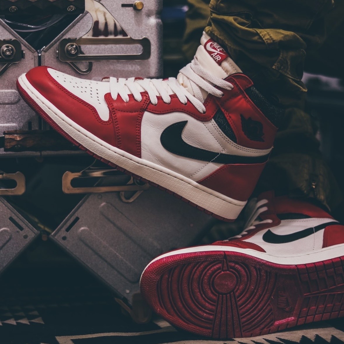AIR JORDAN 1 RETRO HIGH OG CHICAGO LOST AND FOUND 芝加哥 2022復刻 (DZ5485-612)