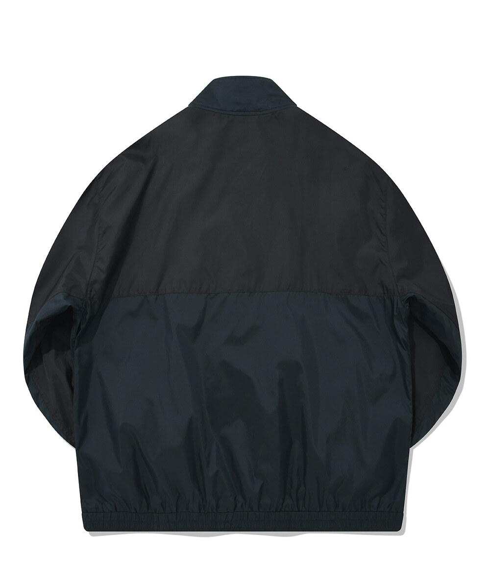 COVERNAT 雙面運動夾克 外套 藍黑色