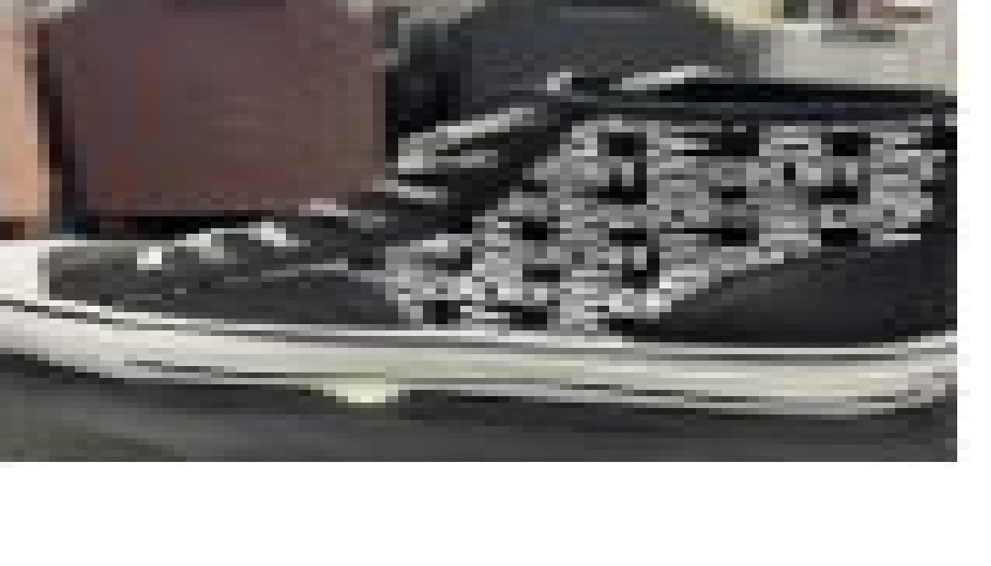 [S] DKNY HIGH TOP SNEAKERS,BLACK/WHITE, KZD14418-BLW (FINAL SALE )(SD283)