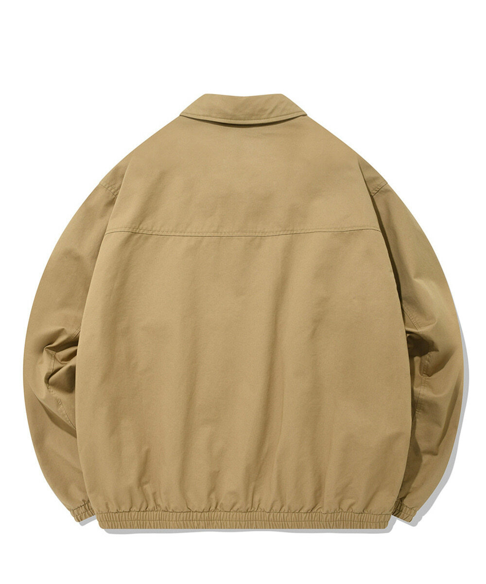 COVERNAT 水洗棉質外套 夾克 米色