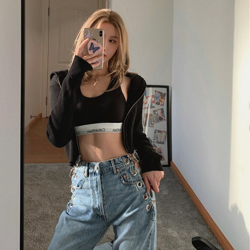 CK Calvin Klein Jennie同款 運動 內衣 黑 白 內衣 內褲 無鋼圈 無內襯 QF1654 F3785 F3787 / 現貨