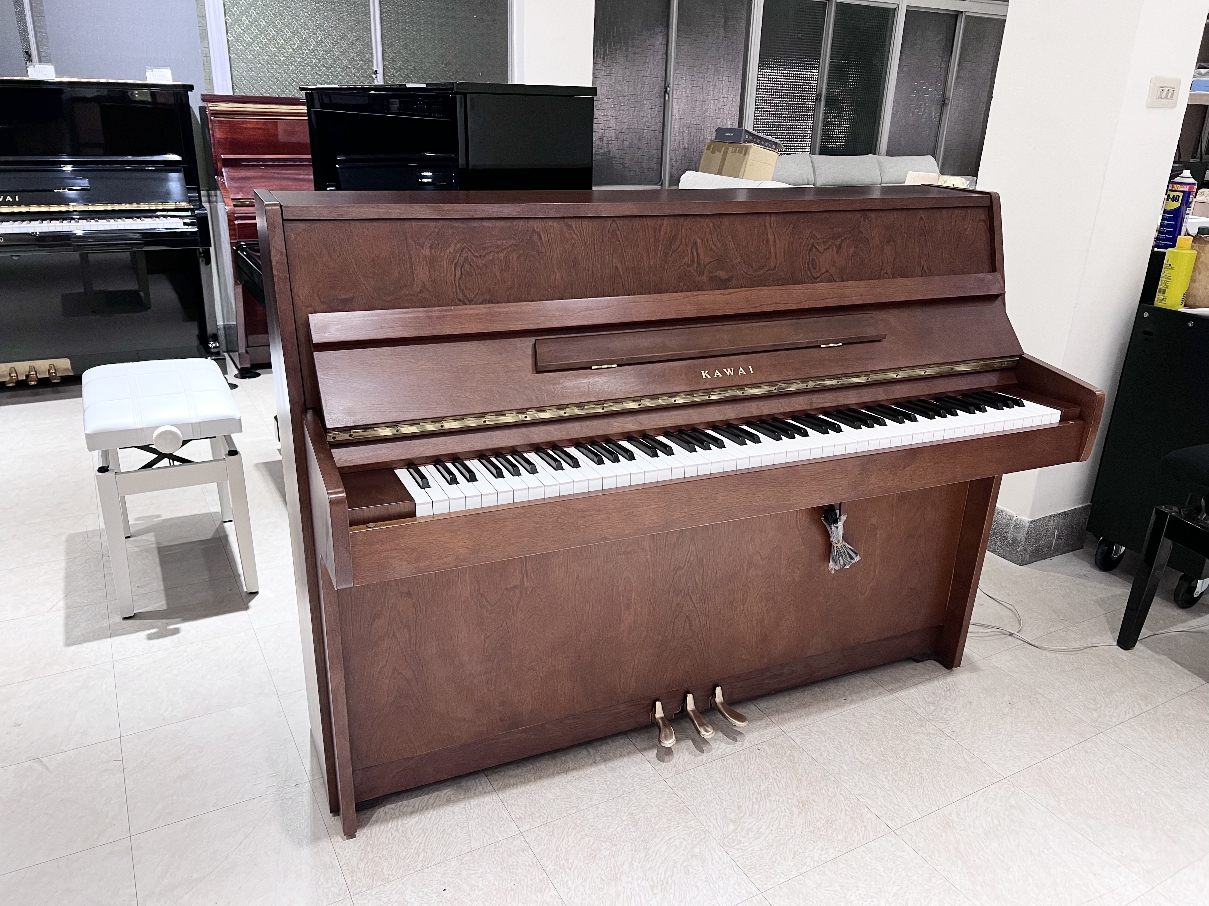 嚴選鋼琴 河合 KAWAI CE7 N 原木歐式小鋼琴 日本製 中古鋼琴 二手鋼琴 漢麟樂器鋼琴店