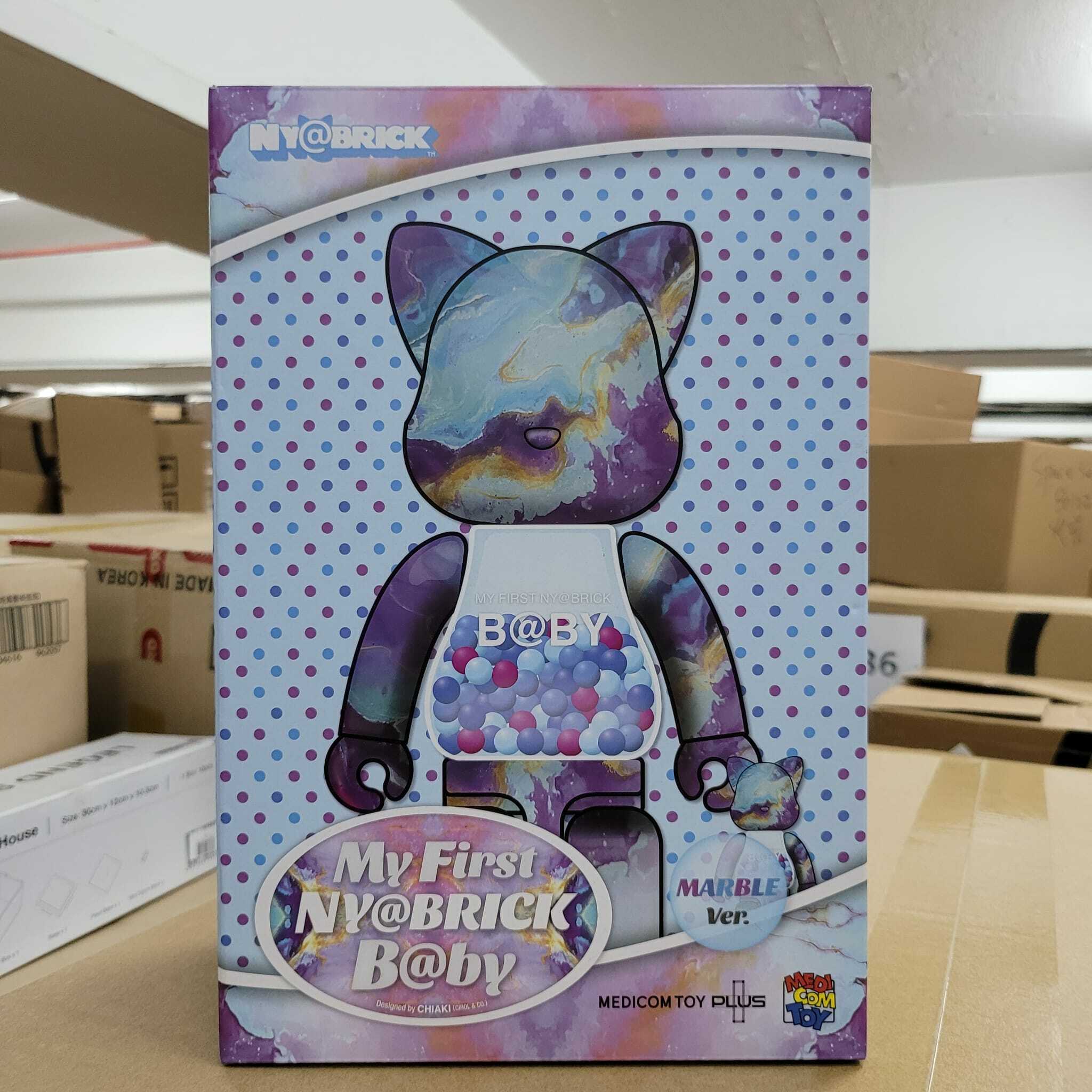 BE@RBRICK MY FIRST NY@RBRICK B@BY MARBLE Ver. 100%&400%