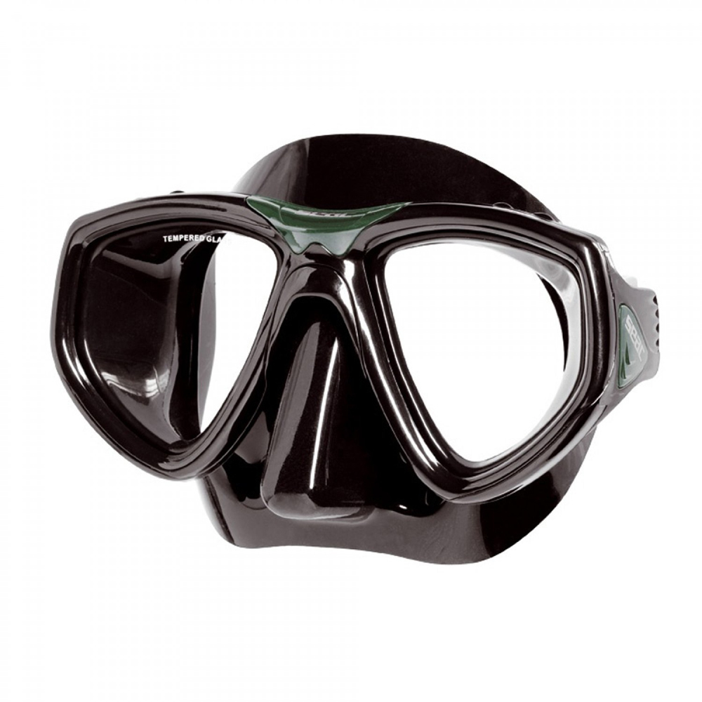 SEAC - ONE 低容積面鏡 黑綠款