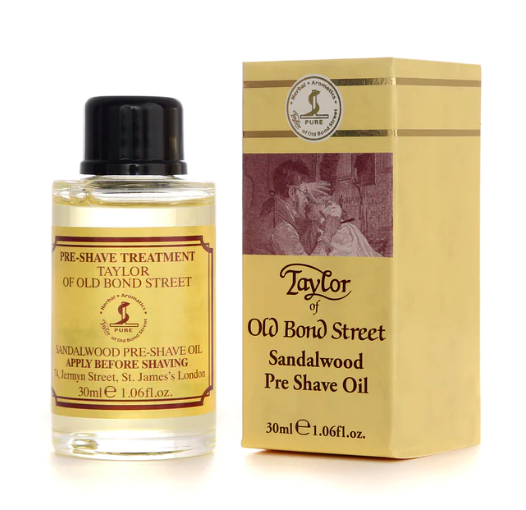英國 TAYLOR OF OLD BOND STREET 檀香木剃鬚前打底油 30ML