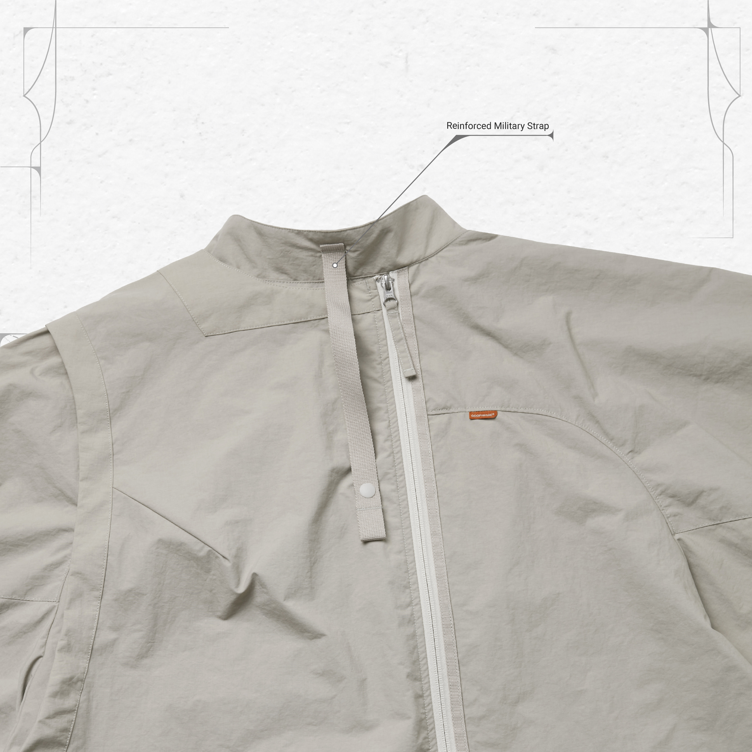 VI-RT3” Utility 2-Layers KENDO Jacket - Taupe