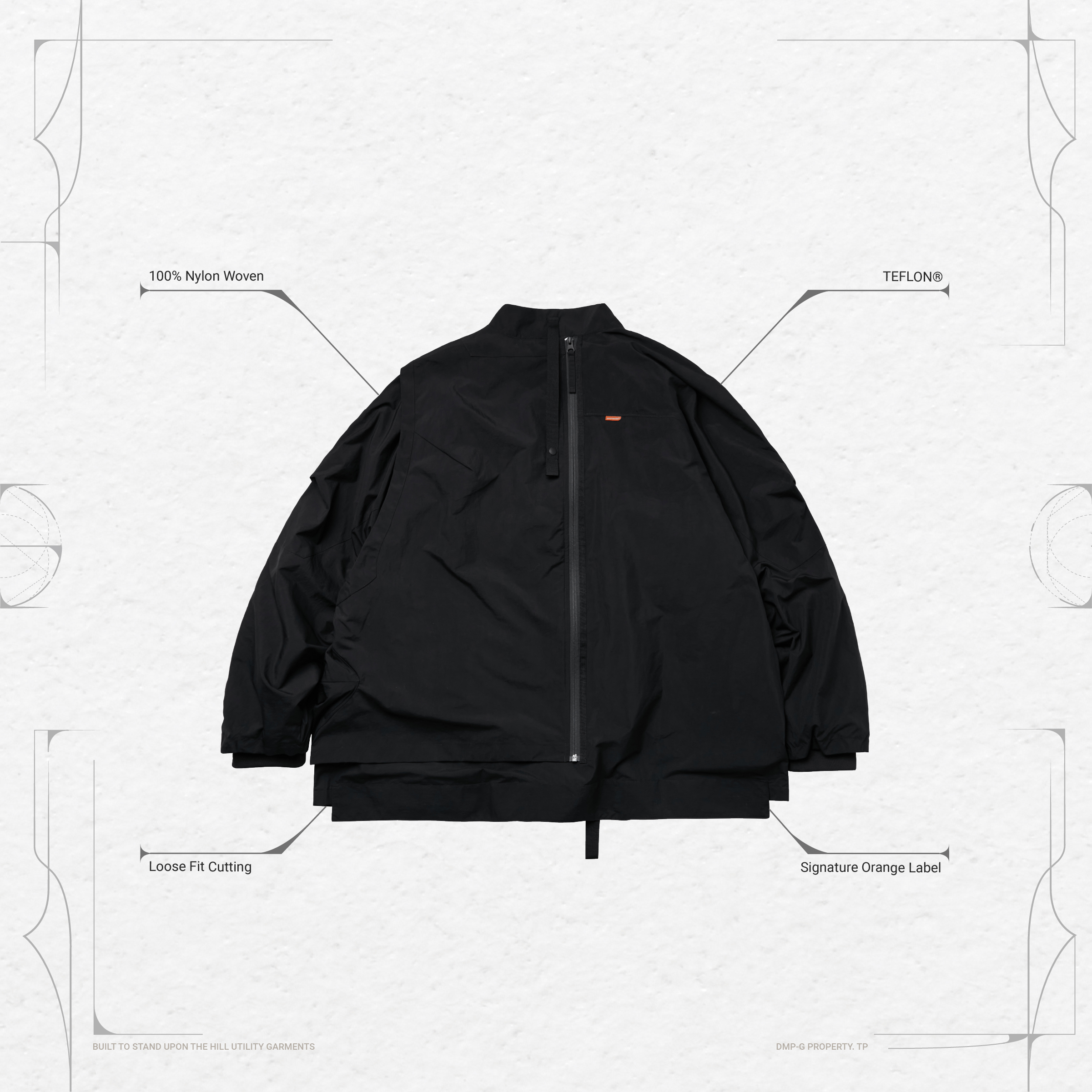 VI-RT3” Utility 2-Layers KENDO Jacket - Black