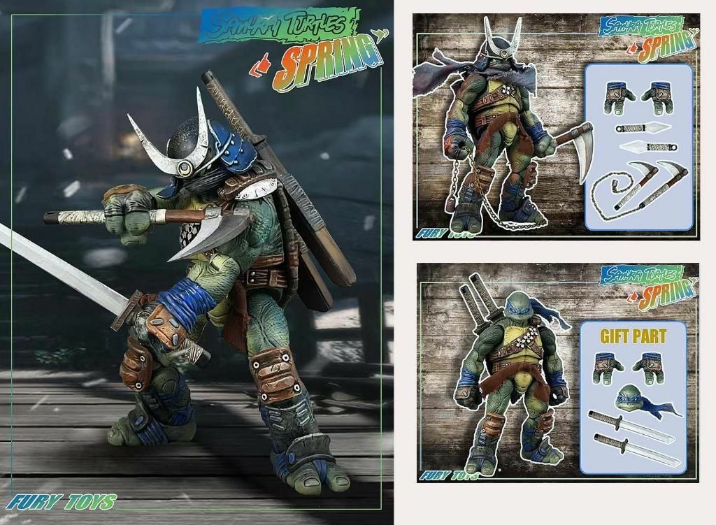 Fury Toys 1/12 Samurai Turtles Spring/Leo