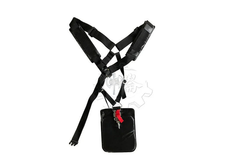 ＊中崙五金【附發票】割草機雙肩背帶 SHIN KOMI 型鋼力 硬管割草機 SK-43L割草機背帶 SK33L-048