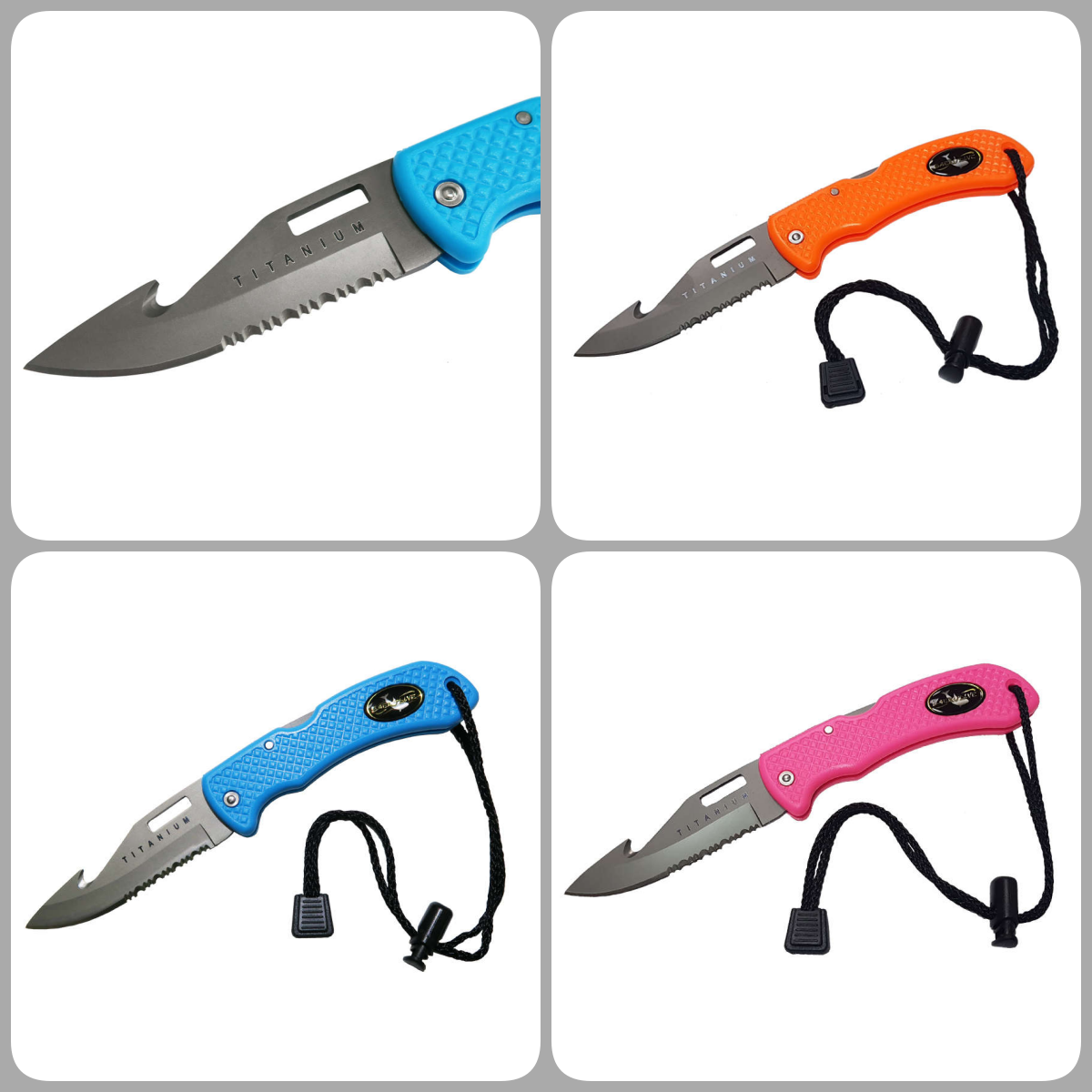 SAEKODIVE - 3008T 鈦合金BC折合刀